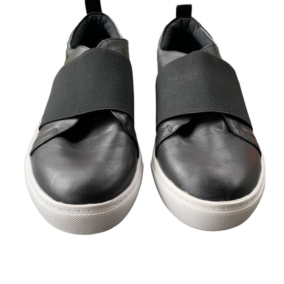 NEW Steve Madden Edison Black Slip On Sneaker / Shoes Size 7.5 Casual Flats - Picture 5 of 11
